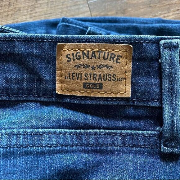 Levi’s High Rise Super Skinny Jeans 29 Waist Dark Wash - Picture 8 of 12